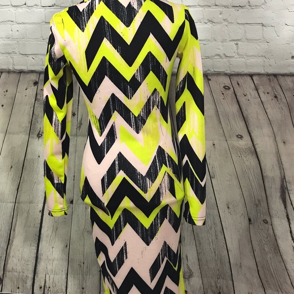 Multi Colored BodyCon Dress - Picture 4 of 4